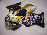 Honda CBR600 F4 1999-2000 Injection ABS Fairing - Camel - Blue Yellow - MFS5040